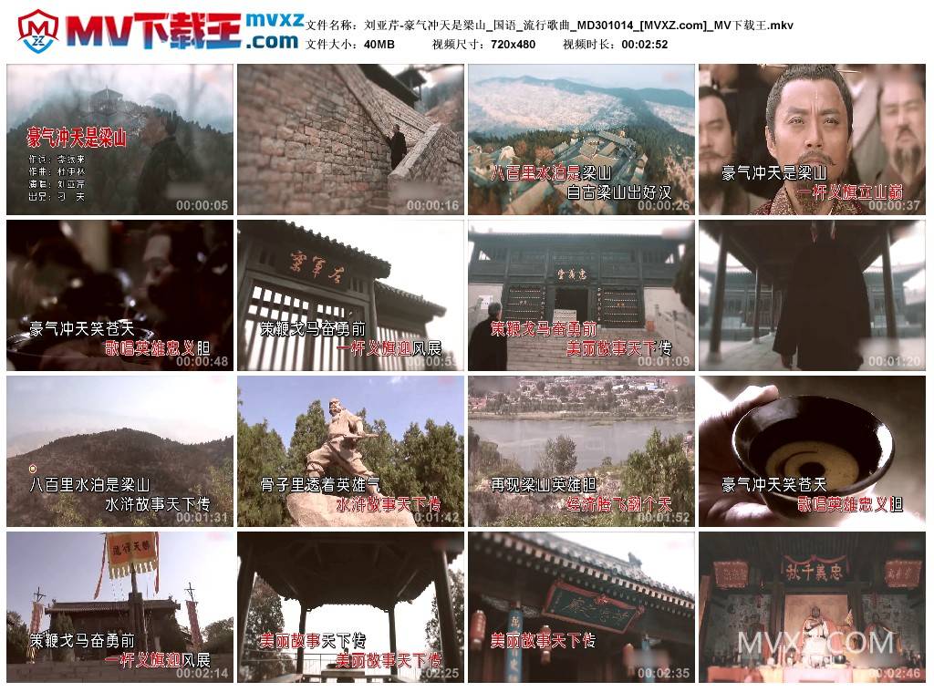 刘亚芹-豪气冲天是梁山_国语_流行歌曲_MD301014